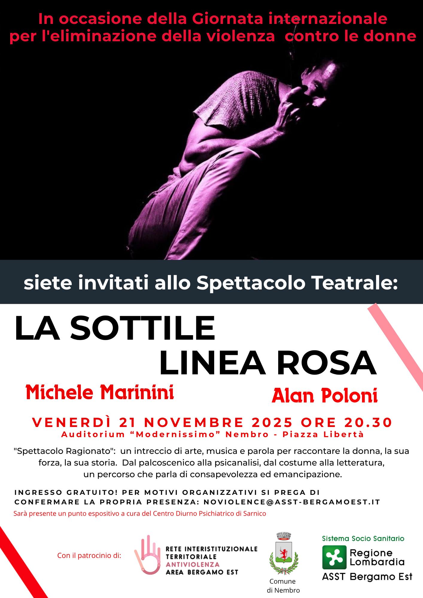 Locandina spettacolo teatrale