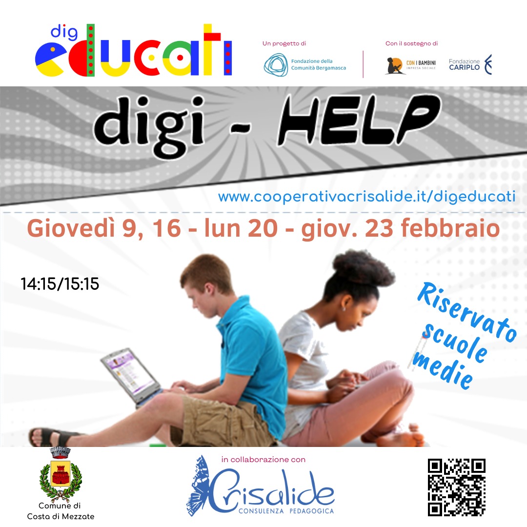 Immagine che raffigura Digi - help: laboratorio di educazione al mondo digitale