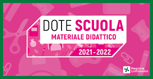 Immagine che raffigura DOTE SCUOLA  Regione Lombardia 2021/2022