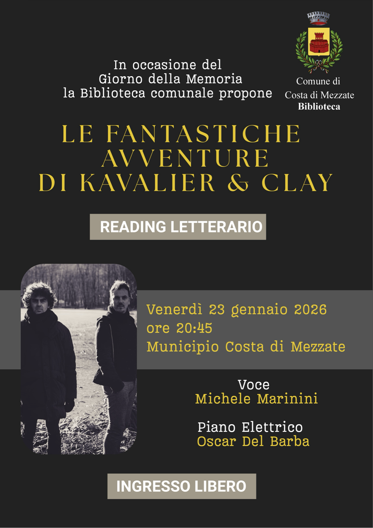 Locandina dell'evento