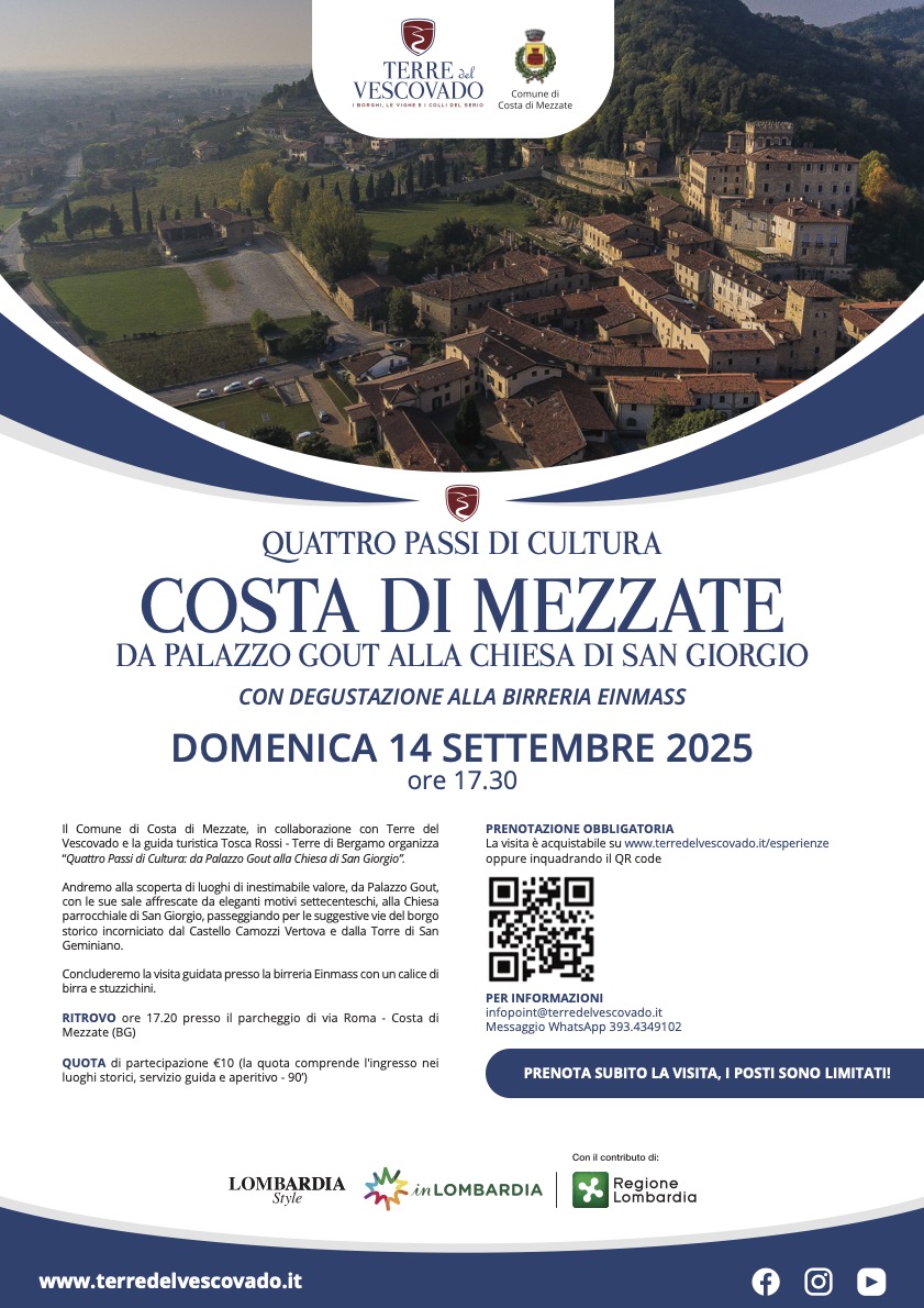 Locandina dell'iniziativa